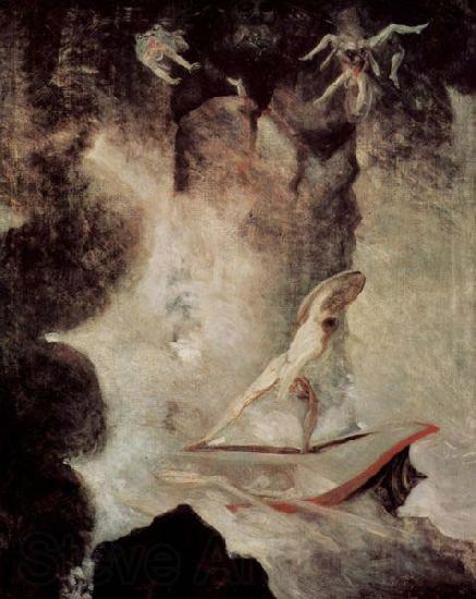 Henry Fuseli Odysseus in front of Scylla and Charybdis, France oil painting art